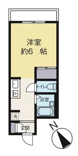 ベルトゥリーハイツ【2階】の間取り