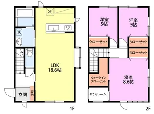 ルーテシア【1階】の間取り