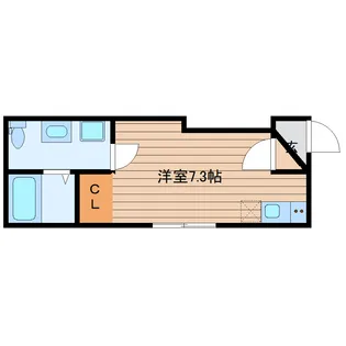GIGI北四番丁【2階】の間取り