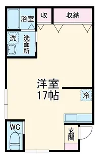 大和田クレールパル【1階】の間取り