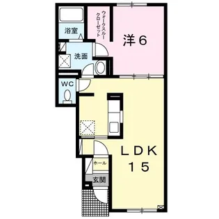 ラフレシール【1階】の間取り
