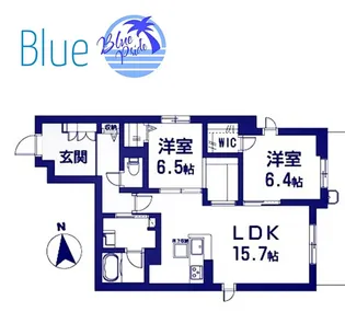 プラスシティ藤沢【4階】の間取り