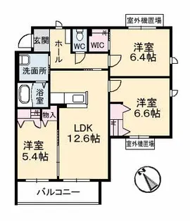 グランマスト高柳【2階】の間取り