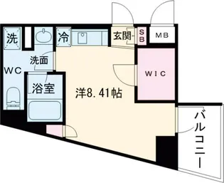 SHOKEN Residence早稲田【3階】の間取り
