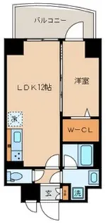ヴァンテ四つ木【3階】の間取り