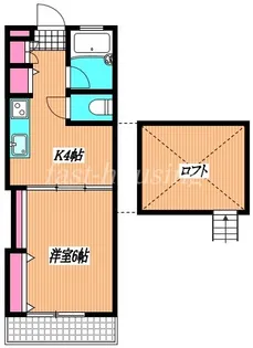 ヴィラ神泉【2階】の間取り