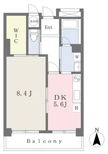 Avanti Parco山本北【2階】の間取り