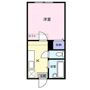 シティ旭ヶ丘【1階】の間取り
