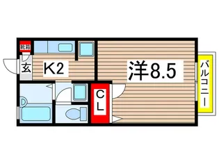 パインチグリスIIA【1階】の間取り
