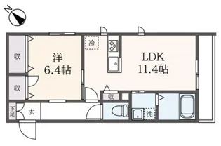 プランドールM【3階】の間取り