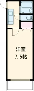 ハイムスワン【1階】の間取り