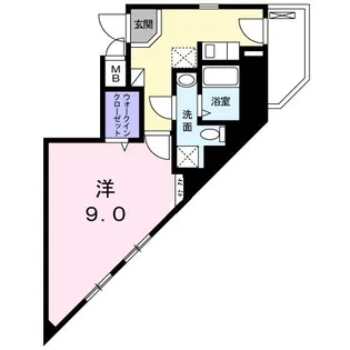 メゾン・ド・ジオーレ【3階】の間取り