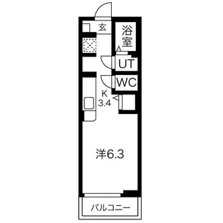 M.Crest【2階】の間取り