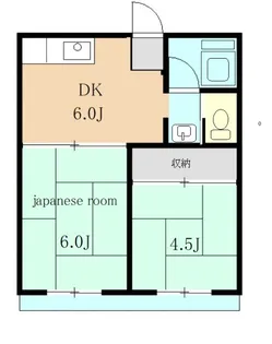 メゾン西原【2階】の間取り