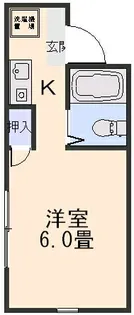 【モンパレス渋川第一5】【2階】の間取り