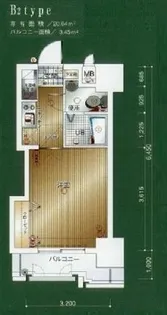 福岡県福岡市中央区大手門3【マンション】の間取り