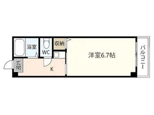 リード大町【1階】の間取り