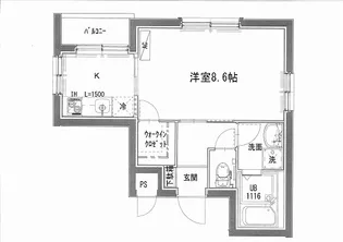 ヒルズ南台【2階】の間取り