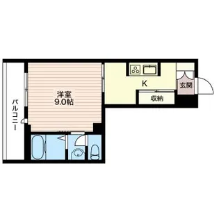 アルテージ錦【4階】の間取り
