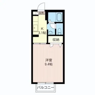 リヴィエール【2階】の間取り