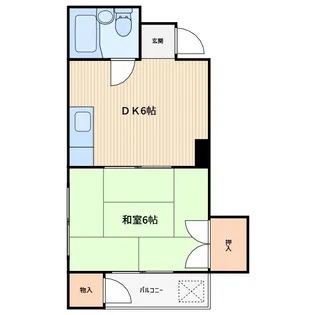 伊藤ビル【5階】の間取り