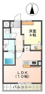 プランドール・KII(prendre・KII)【2階】の間取り