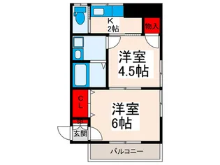 Harta東尾久【1階】の間取り