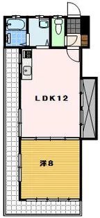 エトワール泉【3階】の間取り