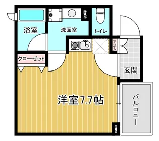 CASA和泉【2階】の間取り