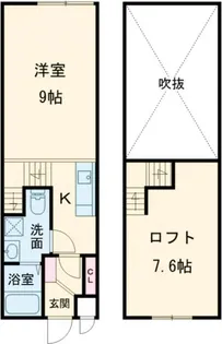 エクセルシア【2階】の間取り