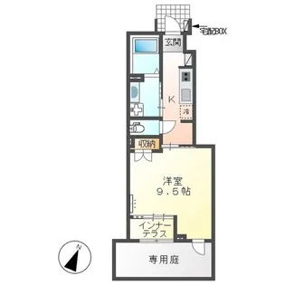 Panof(パノフ)【1階】の間取り