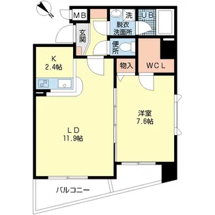 ECLAIR【3階】の間取り