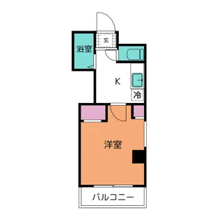サンシャイン鶴舞【2階】の間取り