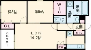 ラス・パルマス京小町【3階】の間取り
