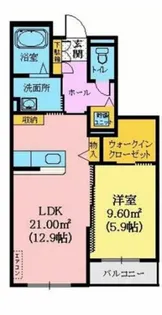 福島県郡山市並木1【マンション】の間取り