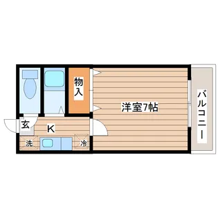 メゾン・ドゴール【3階】の間取り