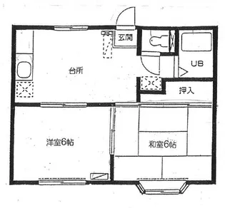 クレールハイム【2階】の間取り