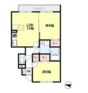 ラマージュIII【1階】の間取り