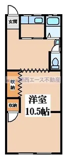 コンラッド長瀬【3階】の間取り