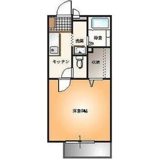 ソレジオ・M B棟【2階】の間取り