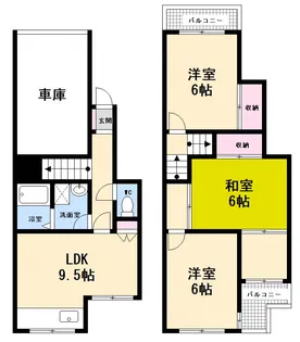 シャルム大可の間取り