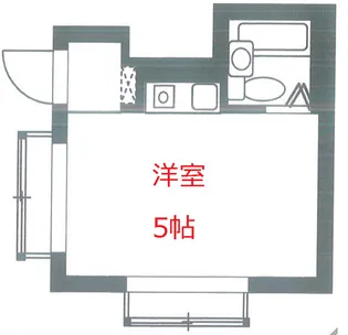 東京都大田区南蒲田3【アパート】の間取り