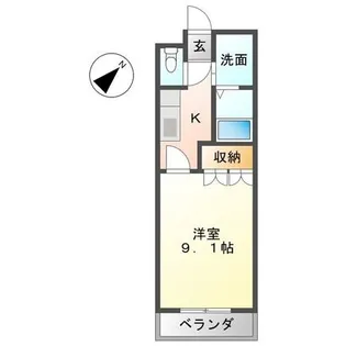 セリオラ湘南【2階】の間取り