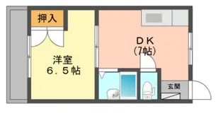 愛媛県宇和島市本町追手2【アパート】の間取り