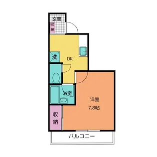 サンシャイン土藤【3階】の間取り
