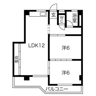 ラヴィエール笠松【3階】の間取り