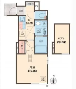 ハイエース【1階】の間取り