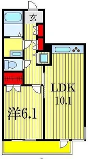 パークアクシス西船橋本郷町【9階】の間取り