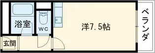 栄和マンション春木II【4階】の間取り