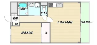 大阪府大阪市淀川区西宮原2【マンション】の間取り
